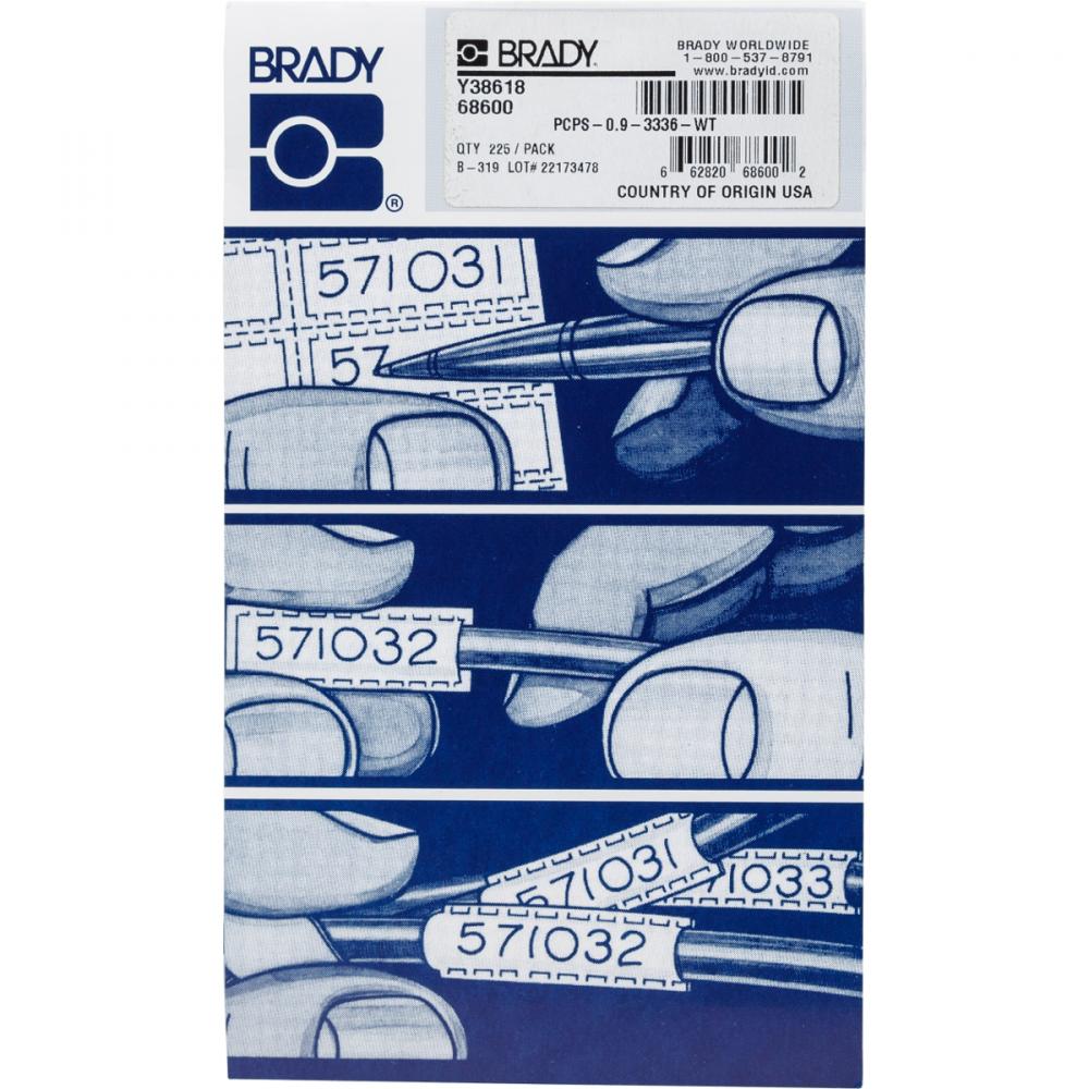 Booklet,B319,Wt,0.9&#34; W x 0.33&#34; H,,225/PK