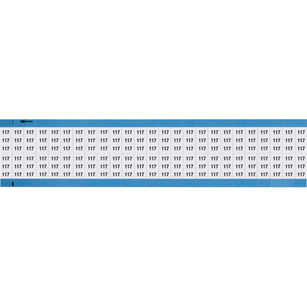 Wire Mkr,B500,1.5&#34;H,113601,50/SH,25SH/PK