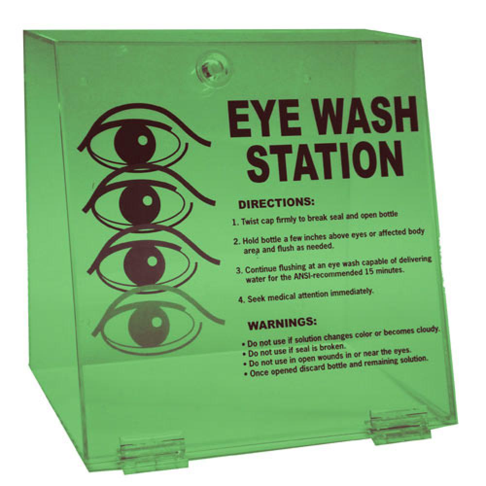 DOUBLE EYEWASH STATION GREEN