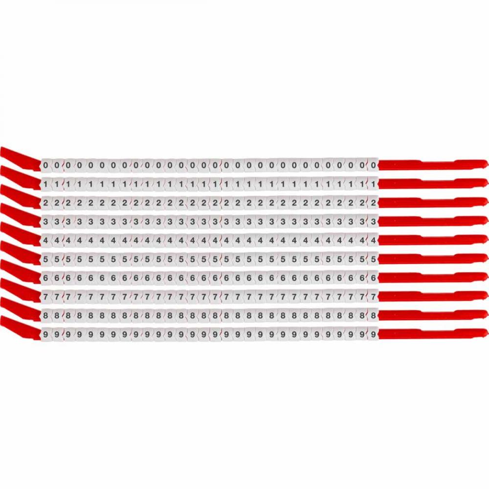 ClipSleeve Wire Marker Size C Legend 10