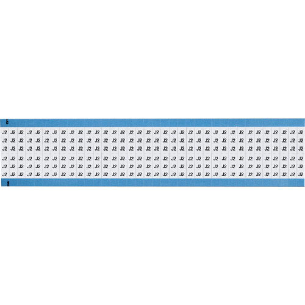 Wire Marker 0.75in H x 0.25in W, J2