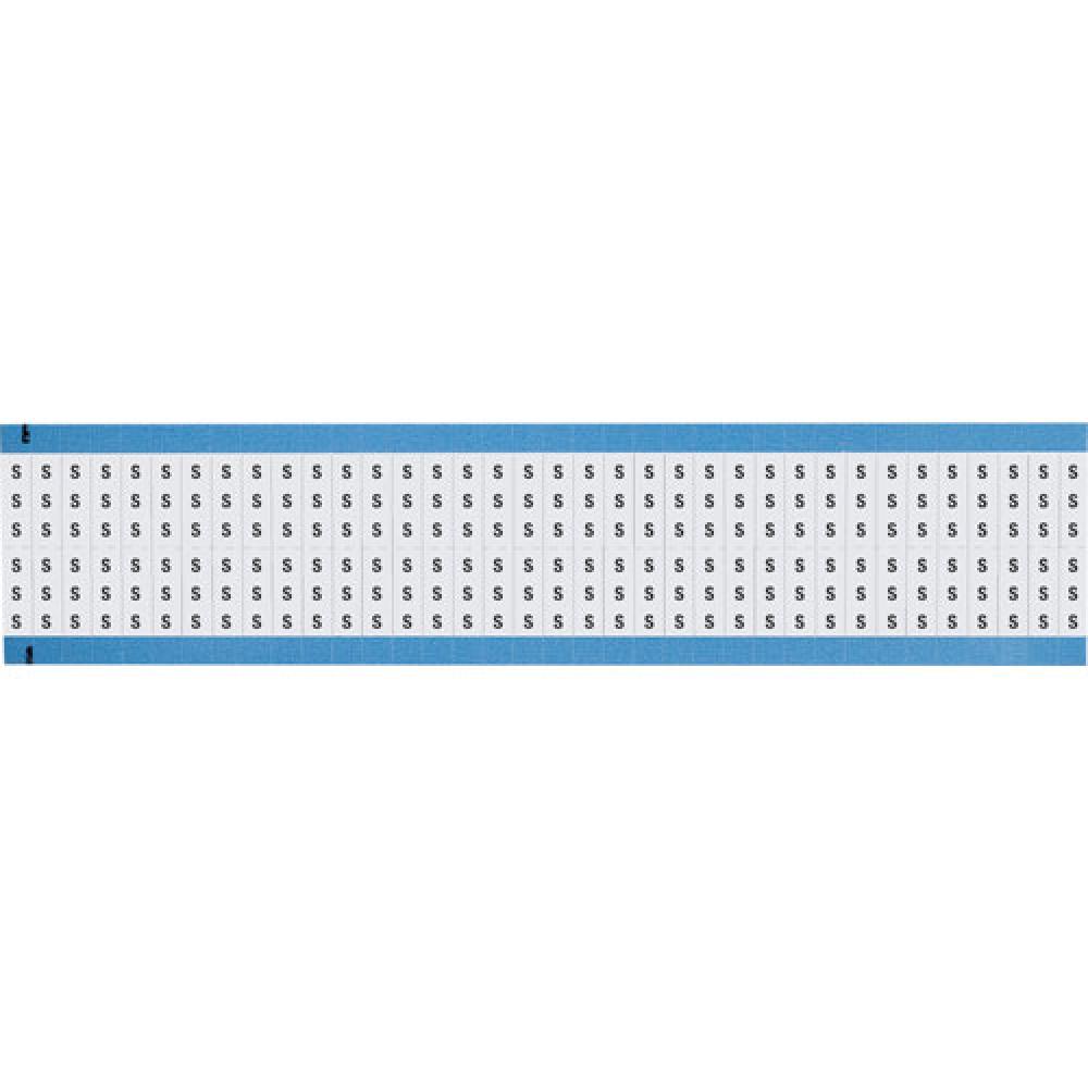 Wire Marker 0.75in H x 0.25in W, S