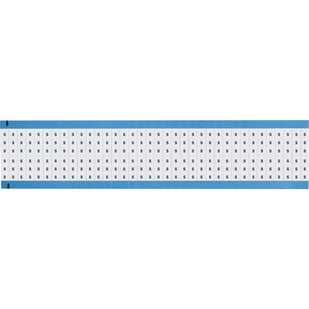 Wire Marker 0.75in H x 0.25in W, S