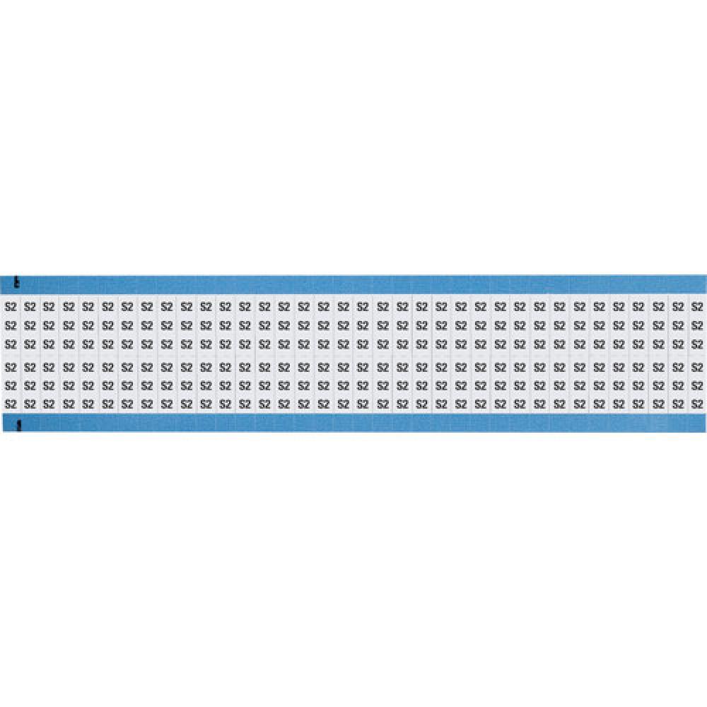 Wire Marker 0.75in H x 0.25in W, S2
