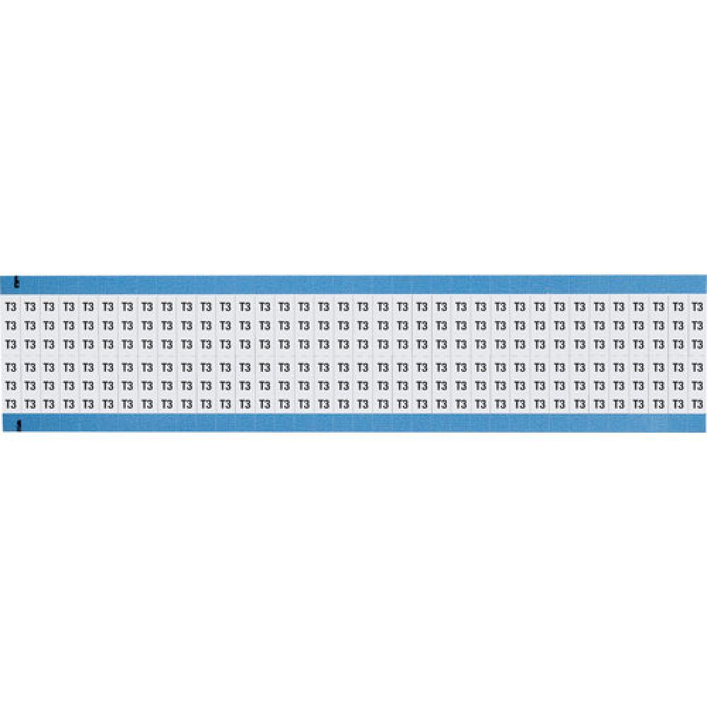 Wire Marker 0.75in H x 0.25in W, T3