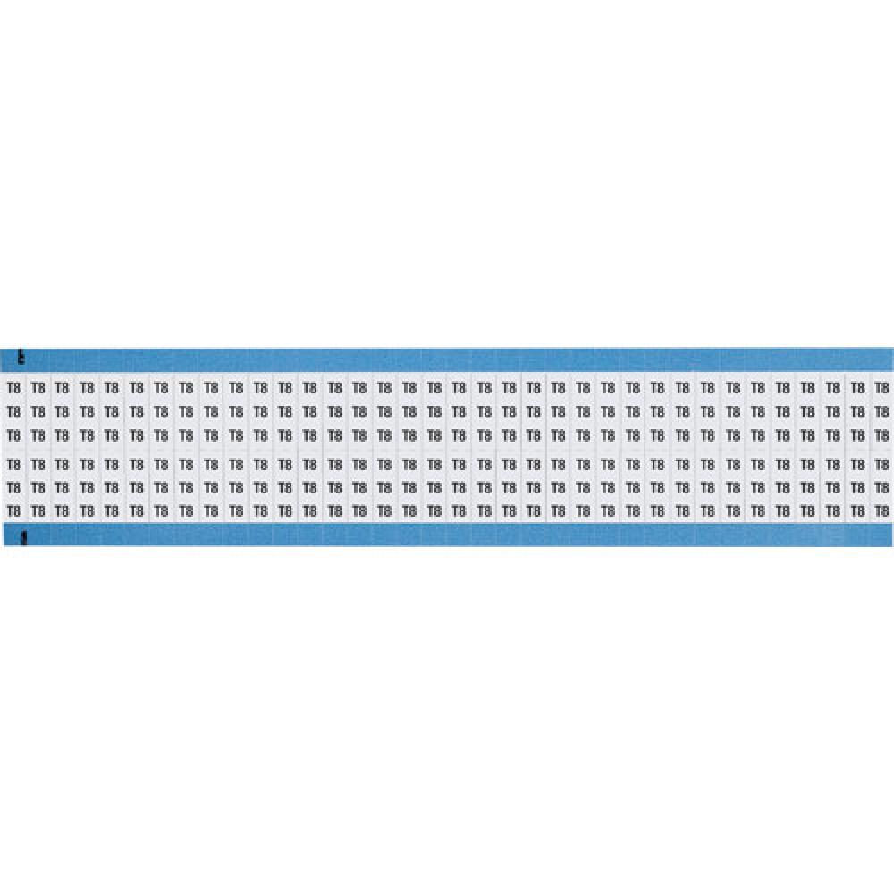 Wire Marker 0.75in H x 0.25in W, T8