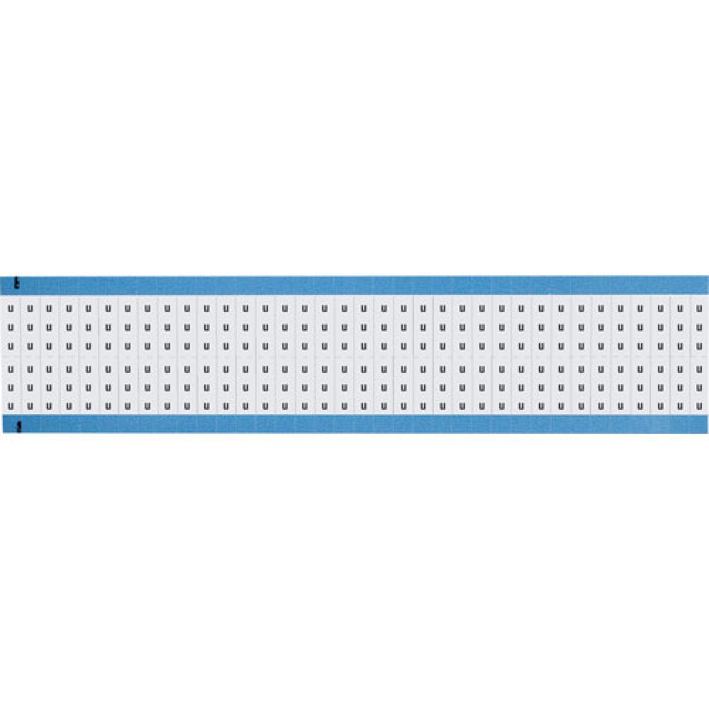 Wire Marker 0.75in H x 0.25in W, U