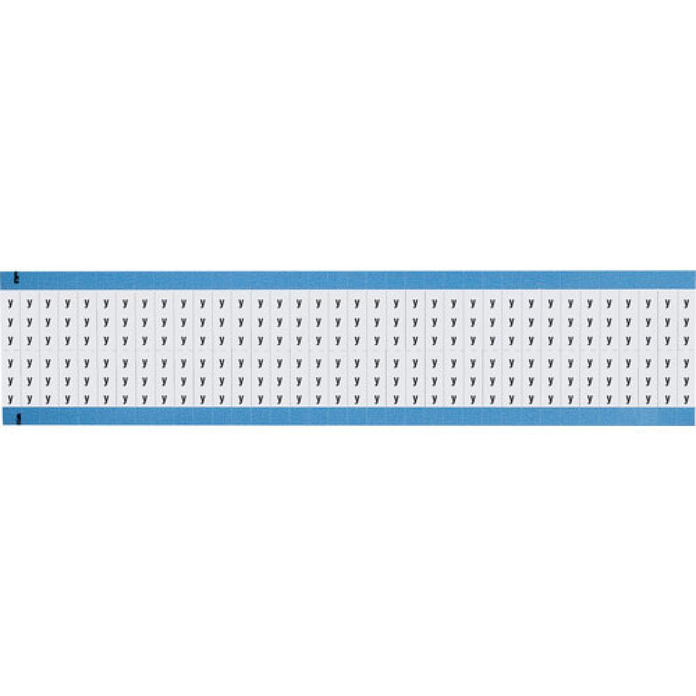 Wire Marker 0.75in H x 0.25in W, Y