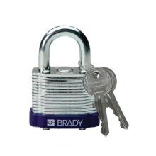 Brady 104920 - Steel Padlock 0.75 in Steel Shkl KD PL