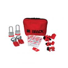 Brady 105968 - PERSONAL BRKR LO POUCH(W/STEEL PADLOCKS)