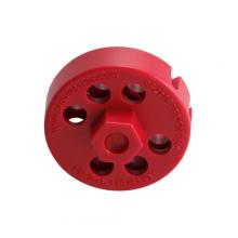 Brady 122244 - EXTRA SECURE RED SPIN LOCKOUT W/O CABLE