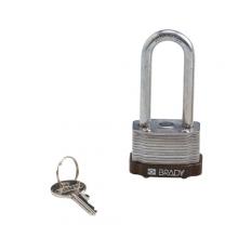 Brady 123274 - Steel Padlock 2 in Steel Shackle KD BN