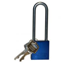 Brady 123294 - Alum Padlock 3" Alum Shackle KD BU