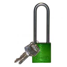 Brady 123295 - Alum Padlock 3" Alum Shackle KD GN