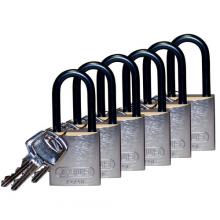 Brady 123441 - Alum Padlock 1.5" Alum Shackle KA SL 6PK