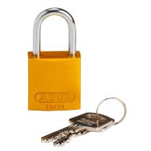 Brady 133273 - Comp Alum Padlock 1" KD YL