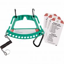 Brady 148861 - Safety Lock and Tag Carrier Kit Green