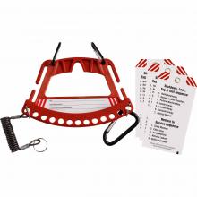 Brady 148866 - Safety Lock and Tag Carrier Kit Red