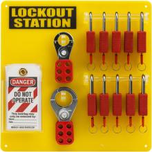 Brady 150961 - SafeKey 10-Lock Lockout Board Ki