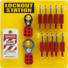 Brady 150962 - SafeKey 10-Lock Lockout Board Ki