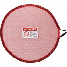 Brady 151086 - Lock Red Mesh Covers XL Fits 36" Opening