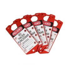 Brady 39480 - SPAN RED LABELED L/O HASP-ALUM