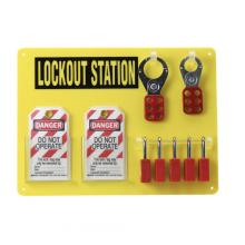 Brady 51181 - 5-LOCK BOARD WITH SAFETY PADLOCKS