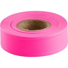 Brady 58354 - PLASTIC FLAGGING TAPE FLU PINK