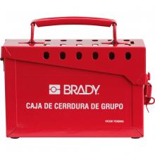 Brady 65040 - GROUP LOCK BOX, SMALL, 13 LOCK, SPANISH