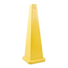 Brady 77198 - CONE-4SIDE-25H-YELLOW-BLANK