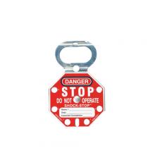 Brady 87693 - SHOCK STOP-LABELED HASP 5/PACK