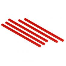 Brady 90892 - EZ 480/600 VOLT 7.6" RED BLOCK BAR PK5