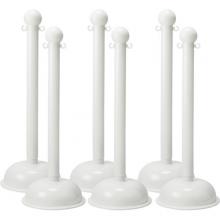 Brady 92120 - BRADYLINK WRNG POST LGE SOLID WHITE PK6