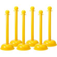 Brady 92121 - BRADYLINK WARNING POST SOLID YELLOW-PAC