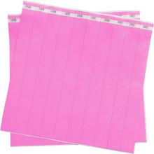 Brady 95101 - WRISTBAND TYVEK 1"WIDE DAYGLOW PINK 500