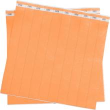 Brady 95102 - WRISTBAND TYVEK 1IN WIDE DAYGLOW ORANGE