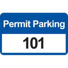 Brady 96246 - BUMPER TAGS, 101-200, BLUE