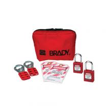 Brady 99290 - Personal Padlock KT 1.5in Nylon Padlocks