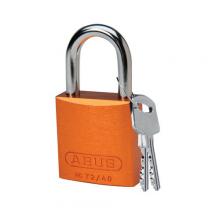 Brady 99612 - Alum Padlock 1" Alum Shackle KD OR