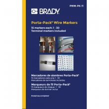 Brady PWM-PK-11 - Porta PK WM Refill Legend 1 to 30