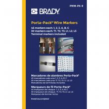 Brady PWM-PK-9 - Porta PK Wire Marker Refill Combo 9