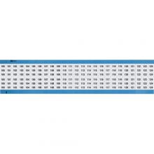 Brady WM-100-124-SC-PK - Wire Marker 0.75in H x 0.36in W, 100-124