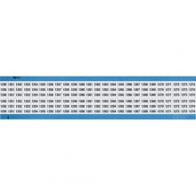 Brady WM-1250-1274-SC-PK - Wire Marker .75in H x 0.36in W 1250-1274