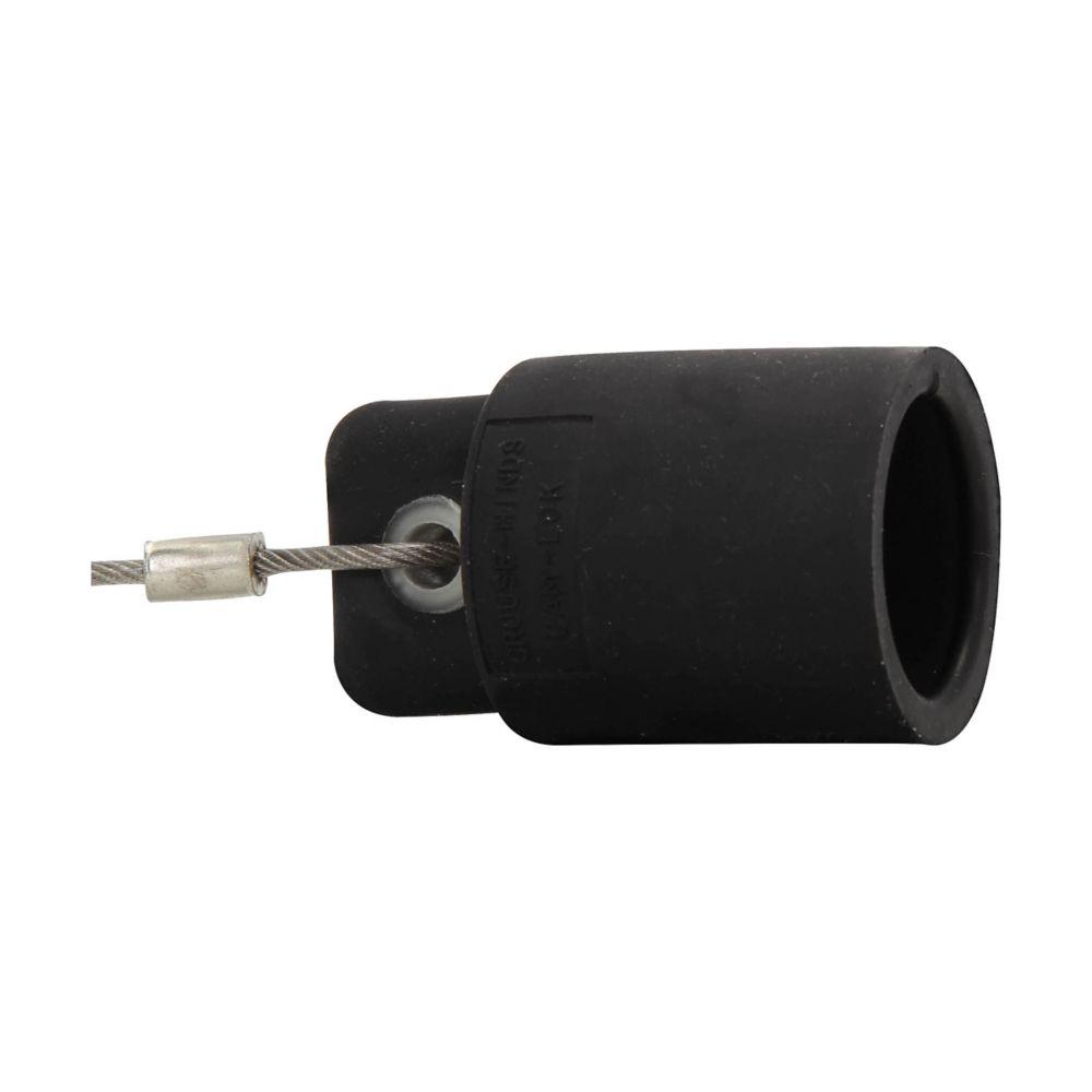 E1016 F PROT CAP W/CORD WH