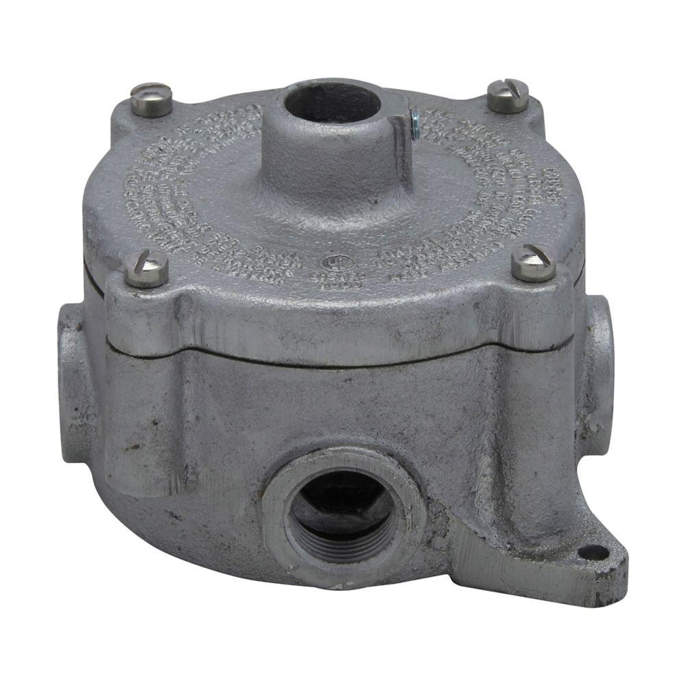 OUTLET BX 3/4 BODY 1/2 HUB CVR