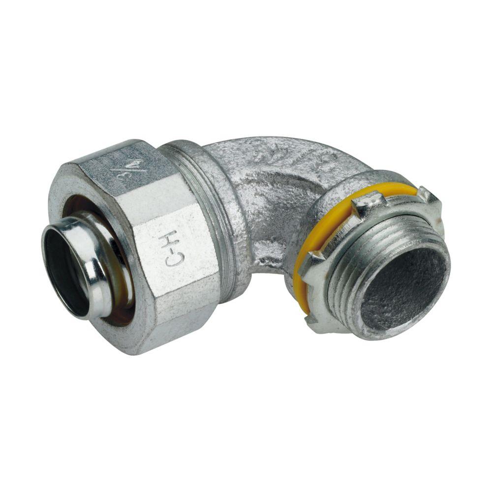 3/4 LT 90 DEGREE CONN GROUND LUG AL