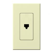 Lutron Electronics NT-PJ-AL - NOVA T PHONE JACK ALMOND