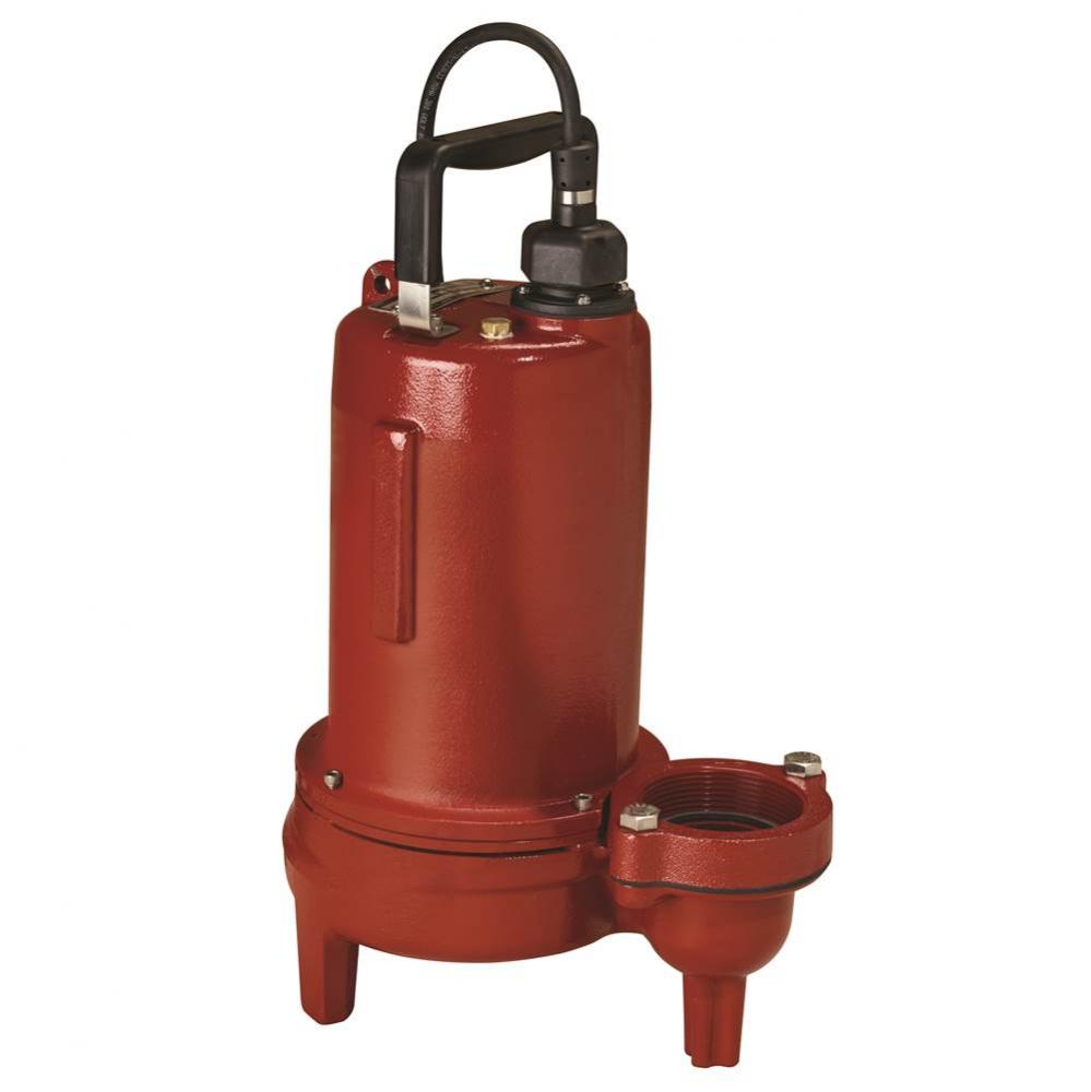 Leh105M2-2 1 Hp Sewage Pump With 25&apos;&apos; Power Cord