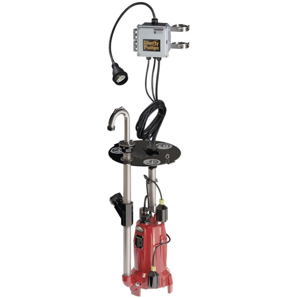 Lsgx202-Rex 2 Hp Omnivore Grinder Pump With 25&apos;&apos; Power Cord