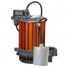 Liberty Pumps 231HV-2 - 1/3 hp, Submersible Sump Pump, Polyp/aluminum, manual, 230V, 25'' cord.